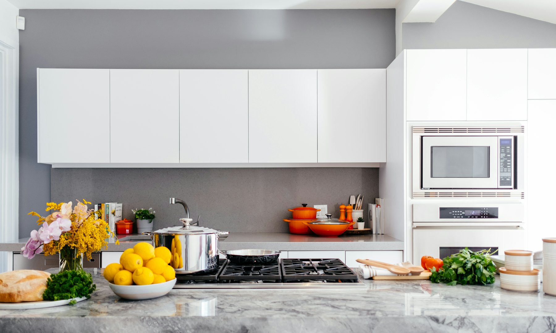 Cuisine équipée d’un logement géré par Sweety Lodge